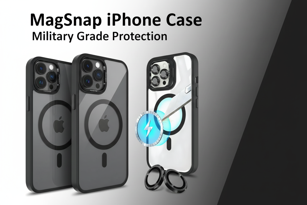MagSnap iPhone Case Protection Banner - B&W